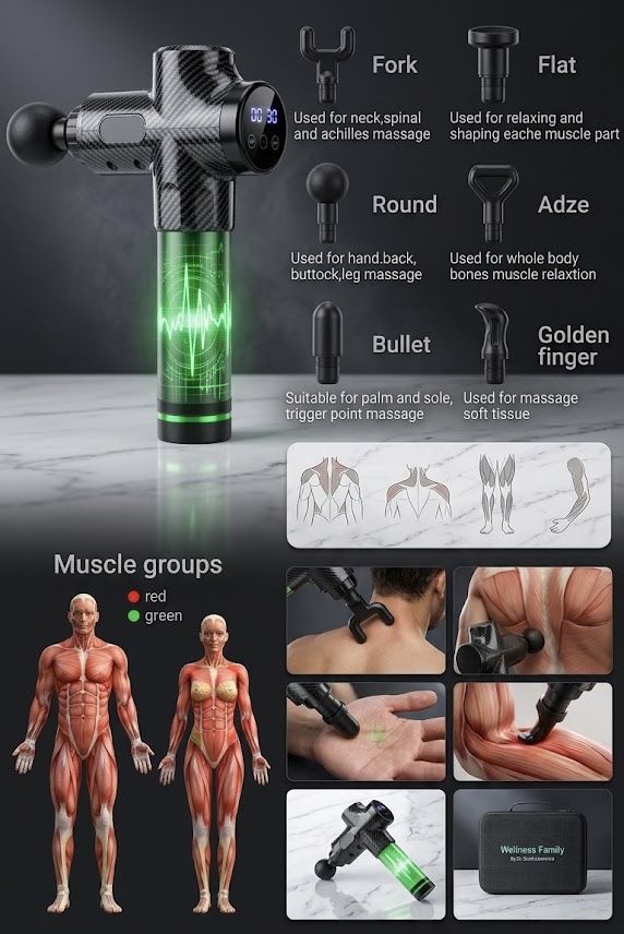 Attachment muscle group guide